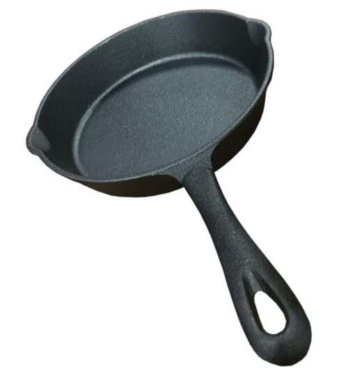 MEDIUM CAST IRON FRYING PAN / SKILLET – 20CM Product Image