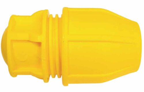 25MM END CAPS MDPE YELLOW Product Image
