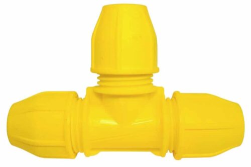 25MM EQUAL TEES MDPE YELLOW Product Image