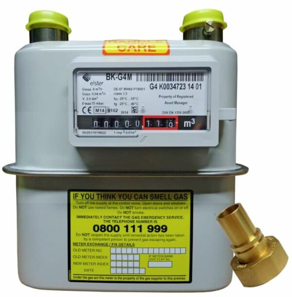 BK G4 Credit Meter With 1 BS746 Connections Gas Equipment Direct BK G4 Credit Meter With 1 BS746 Connections Gas Equipment Direct