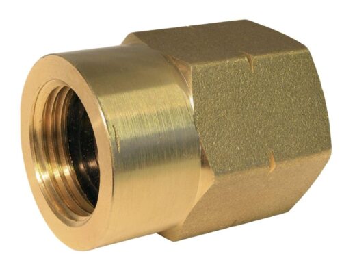 BRASS ADAPTOR UK POL X 21.8LH THREAD – PROPANE TO BUTANE Product Image