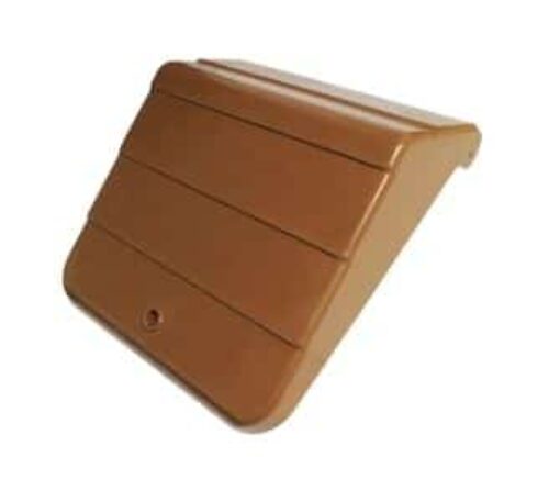 UPRIGHT BROWN METER BOX REPLACEMENT LID – COMBI BOX Product Image
