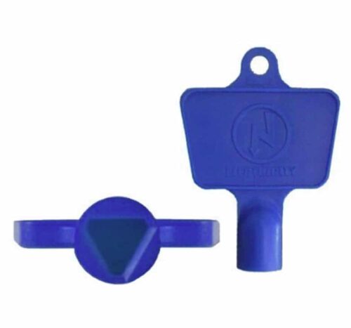 BOX OF 50 METER KEYS ‘BLUE’ Product Image