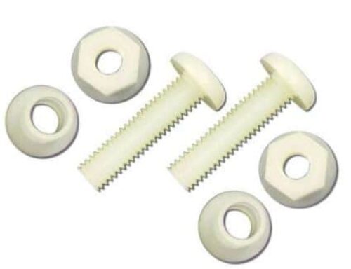 BROWN METER BOX NUT & BOLT HINGE SET Product Image