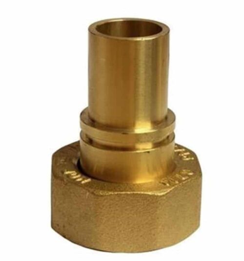 1” BS746 GAS METER UNION ADAPTOR 22MM WITHOUT LUG Product Image