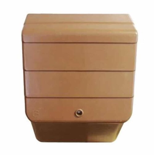 UPRIGHT BROWN GAS METER BOX (500 X 385 X 275MM) Product Image