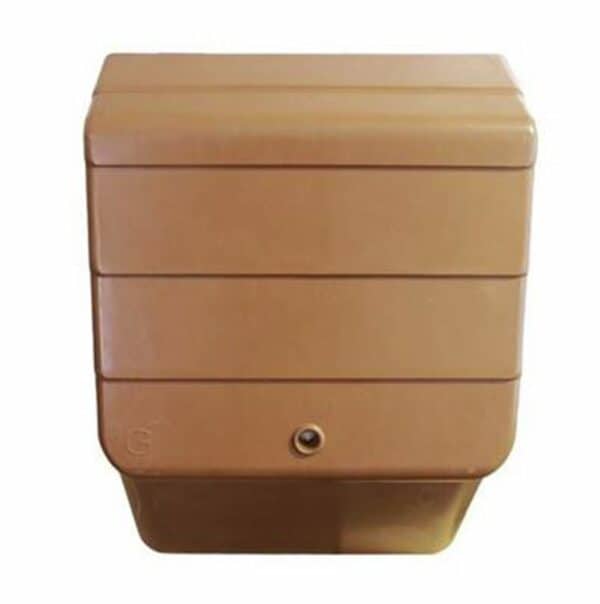 upright gas meter box