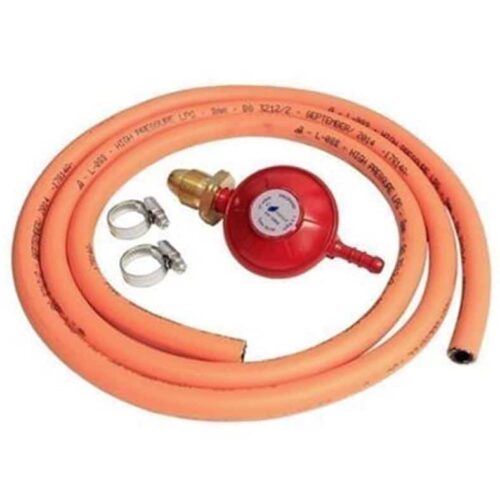 LOW PRESSURE SCREW IN PROPANE REGULATOR 37MBAR – 1.5KG/HR & 2M HOSE KIT Product Image