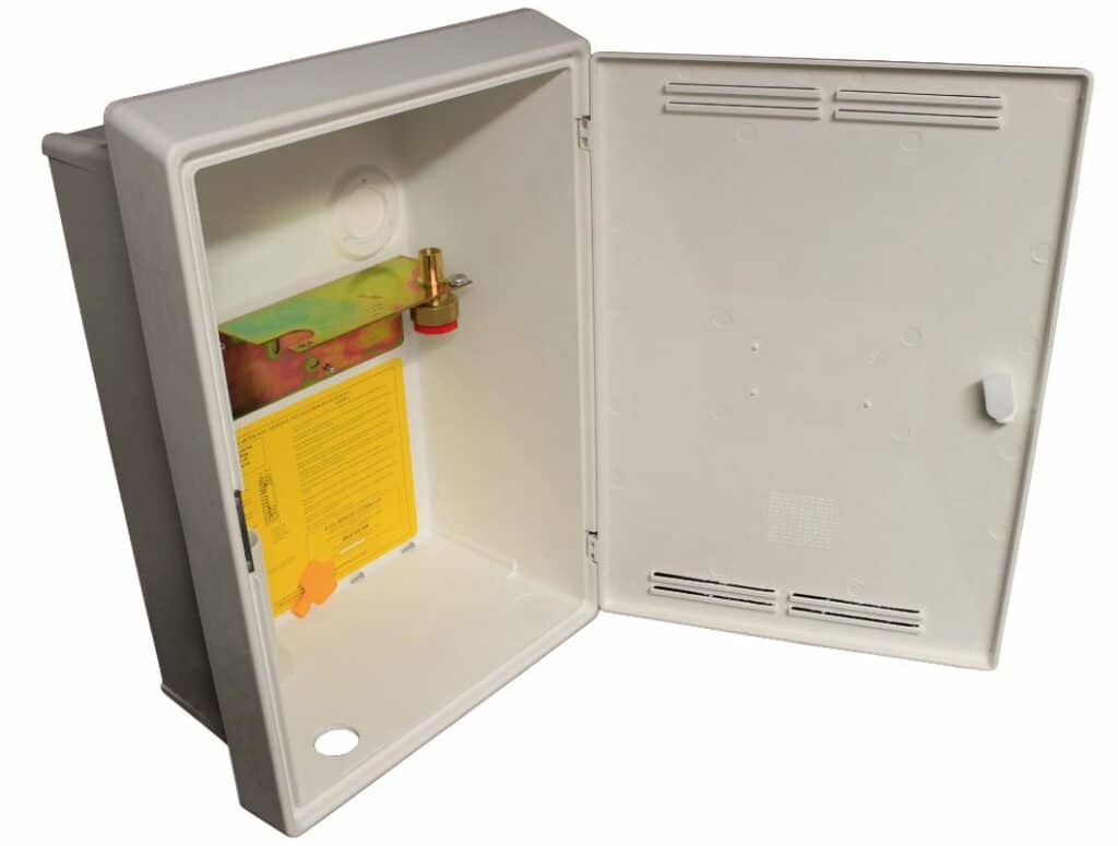 MK2 Recessed Gas Meter Box (595mm x 410mm x 210mm) UK Standard