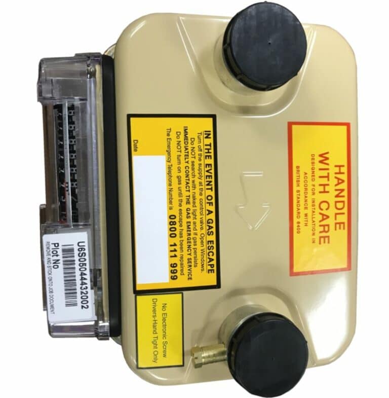 U6 GAS METER (G4 COMPATIBLE) WITH 45DEG ANGLED VIEWING INDEX BY SENSUS
