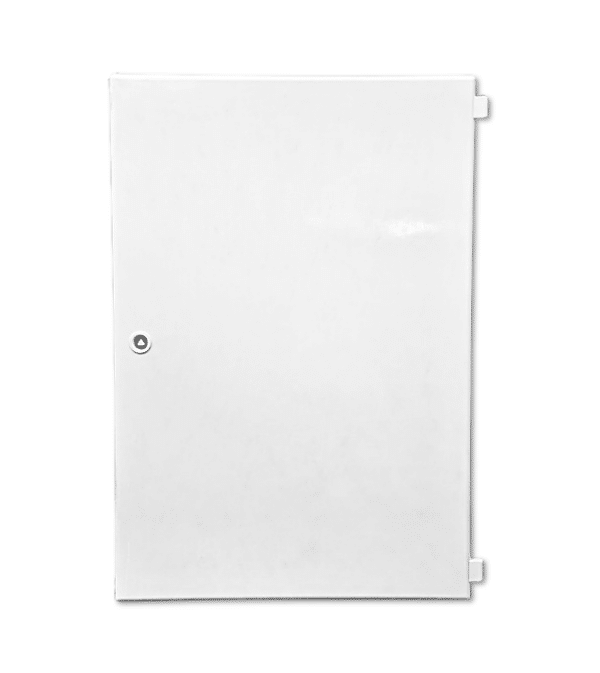 Recessed electric meter box door